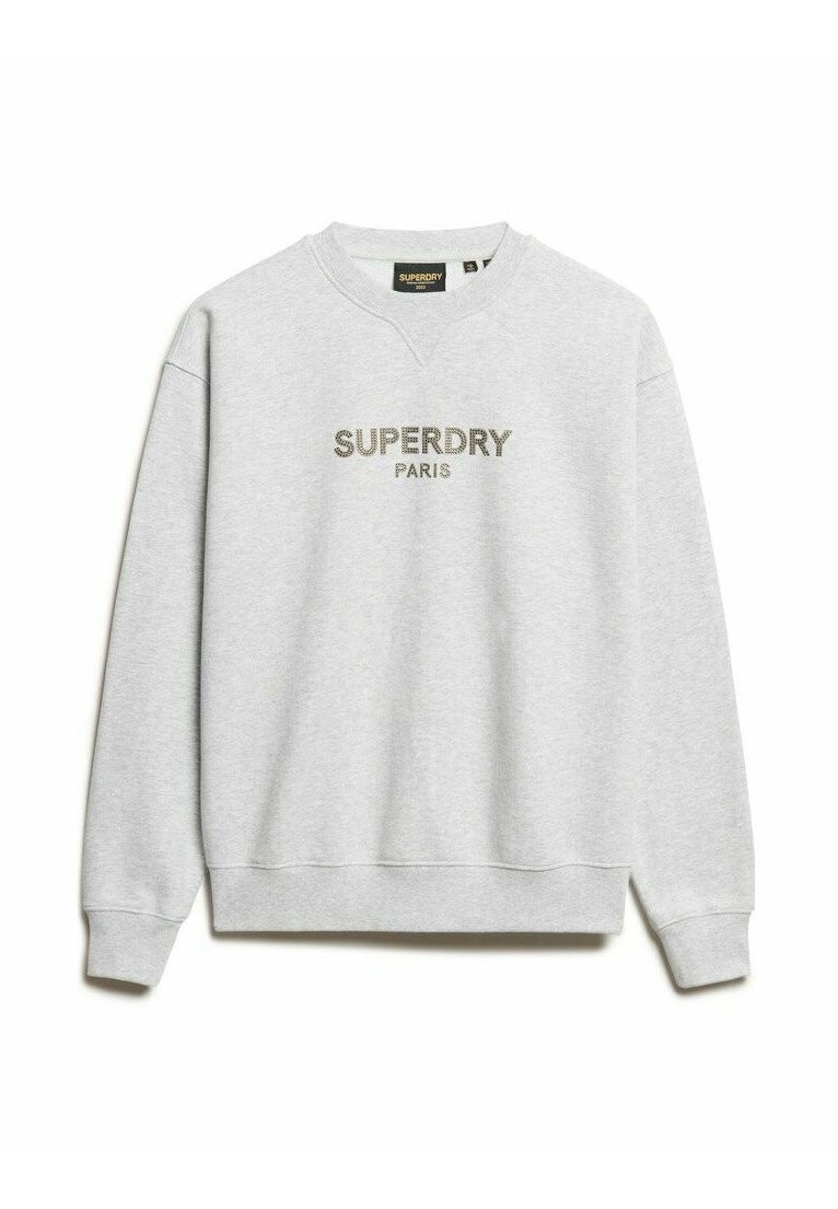 

Толстовка LUXE LOOSE CREW Superdry, светло-серый