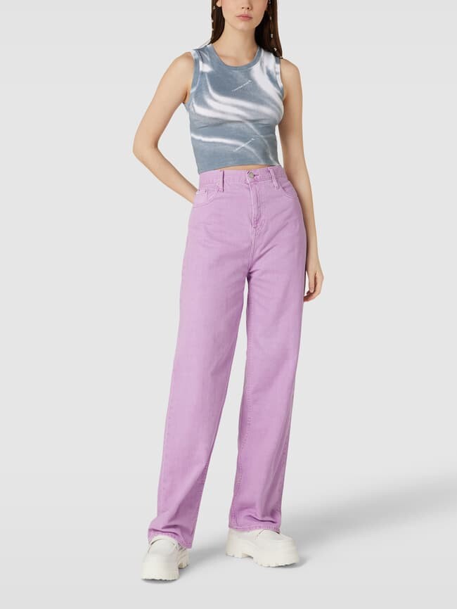 

Топ в стиле батик Calvin Klein Jeans, светло-серый