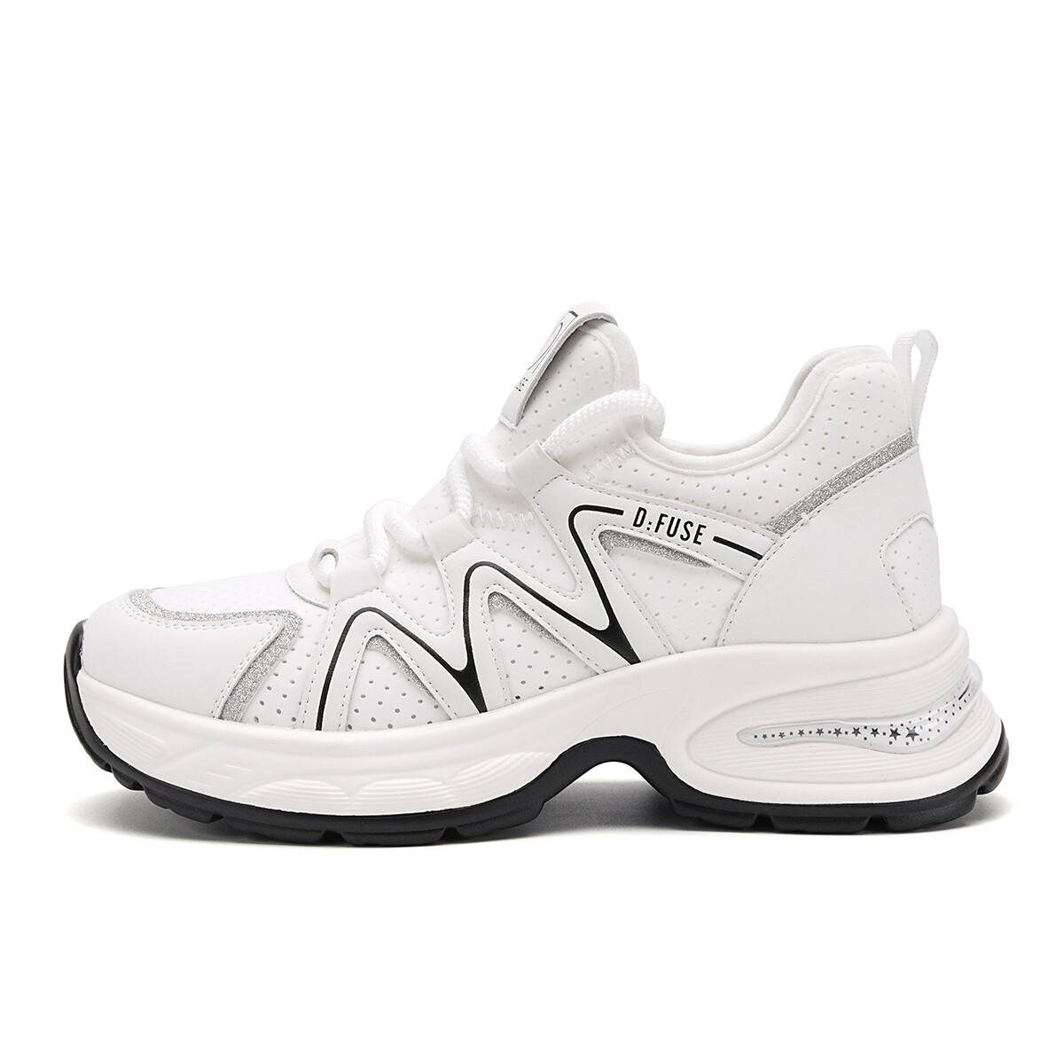 

Кроссовки D:FUSE SCANDINAVIA Chunky Sneakers Unisex Mid-top, белый