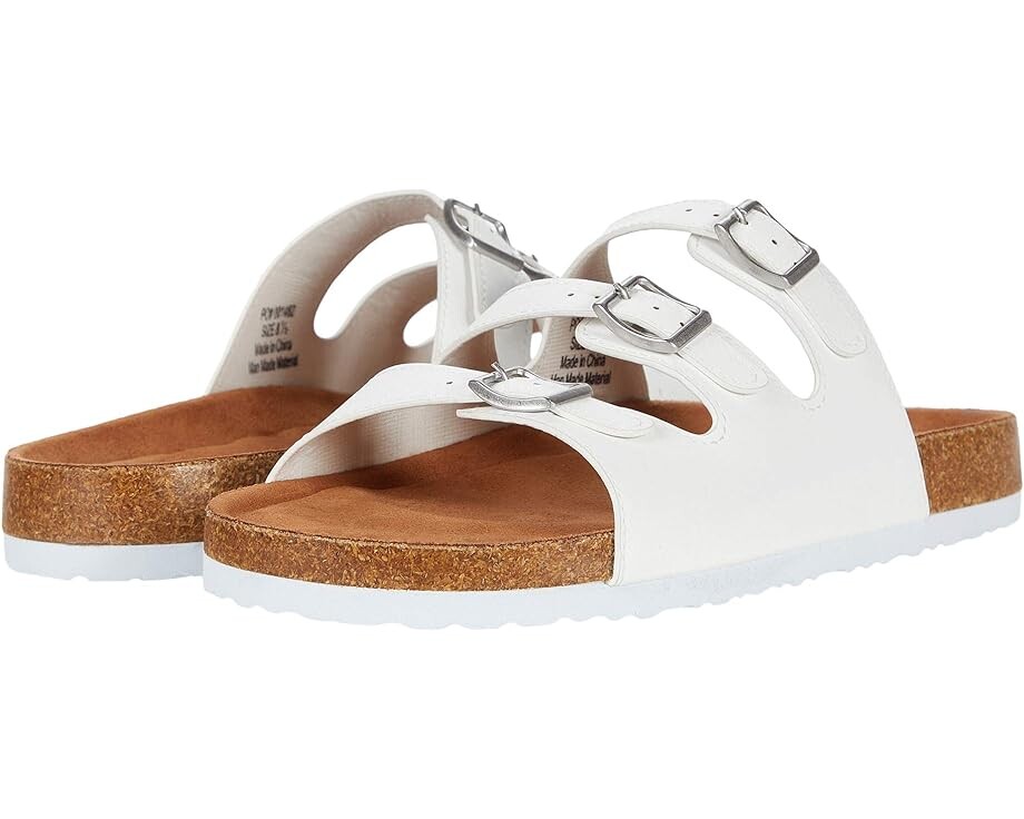 

Сандалии Journee Collection Desta Slide, белый