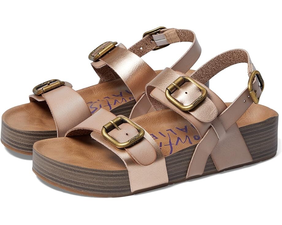 

Сандалии Blowfish Malibu Munich, цвет Sea Mushroom/Rose Gold Die Cut