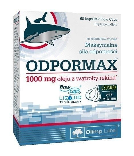 Препарат, укрепляющий иммунитет Olimp Odpormax, 60 шт препарат укрепляющий иммунитет pharmovit oliwka europejska 20% oleuropeiny kapsułki 60 шт