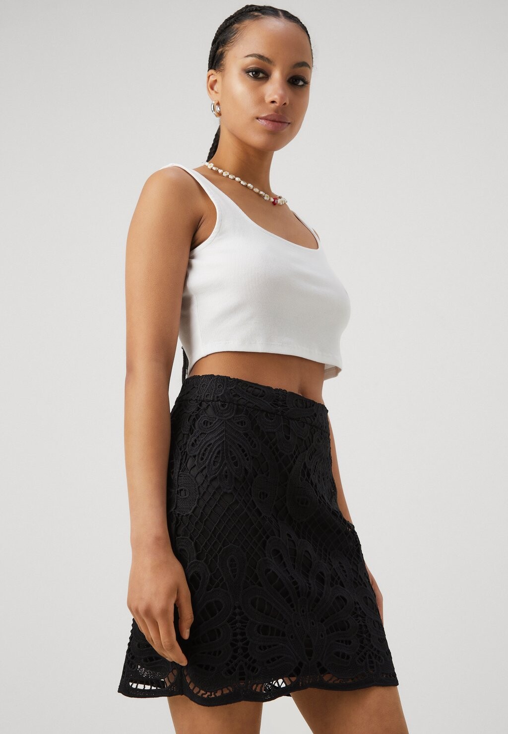 

Мини-юбка Vmjose Short Skirt Vero Moda, черная
