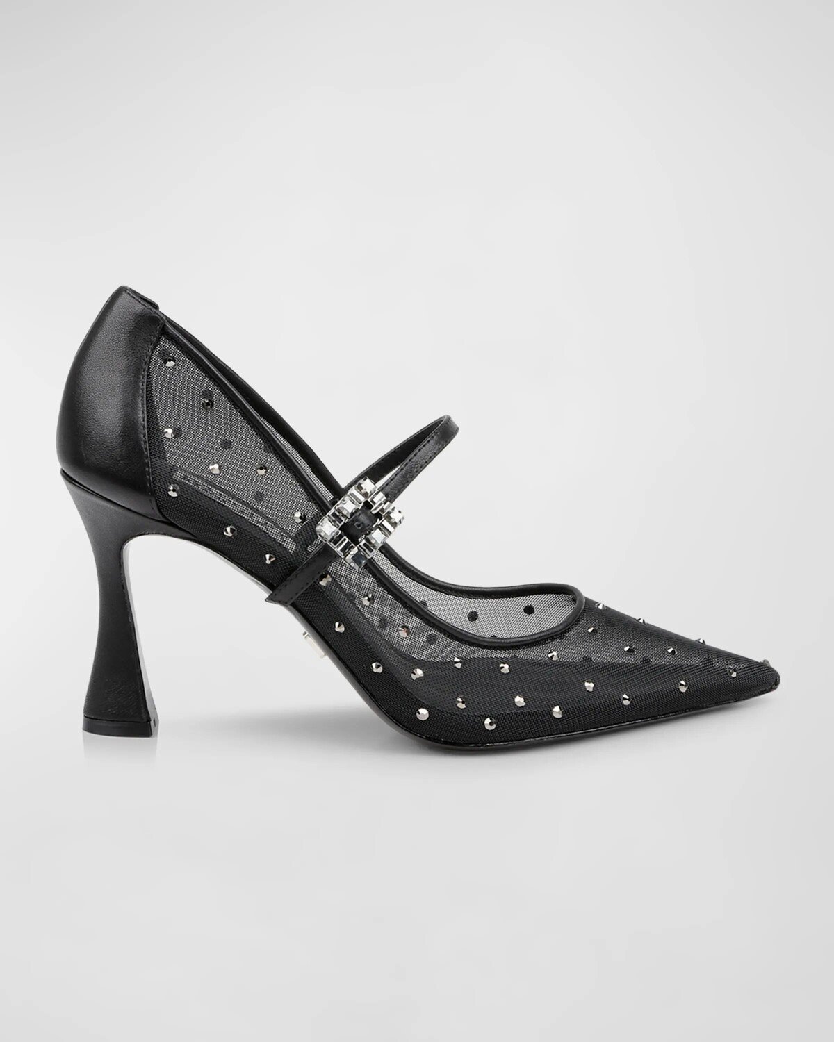

Туфли Мэри Джейн с кристаллами Antonia Badgley Mischka, черный