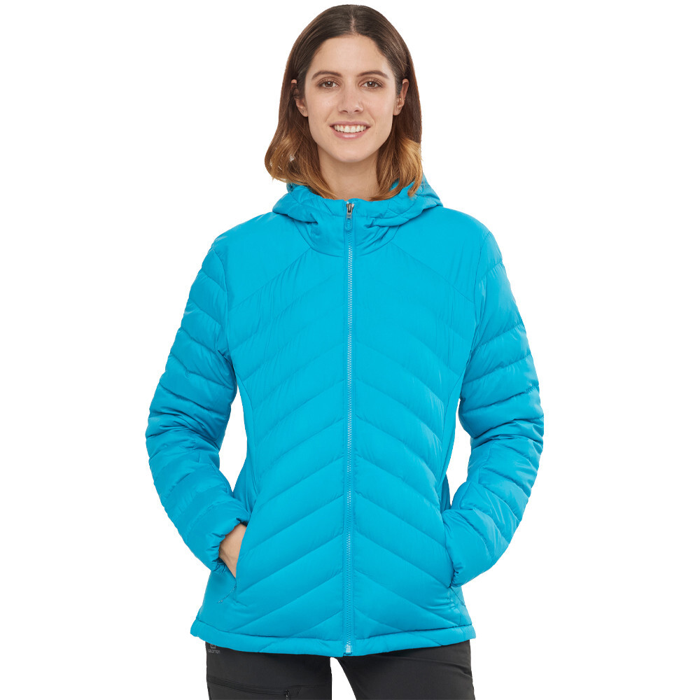 

Куртка Salomon Essential XWarm Down Hooded, синий