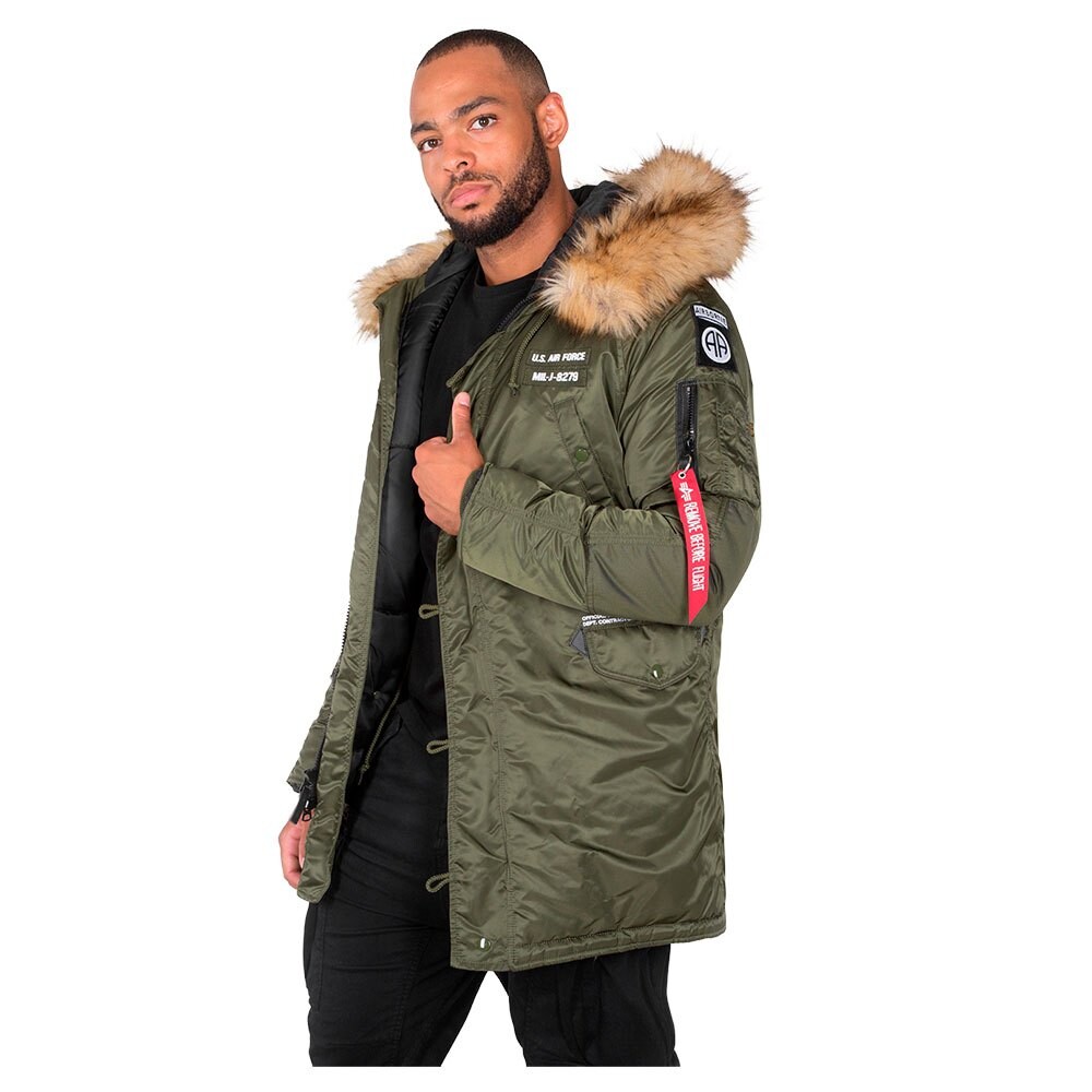 

Куртка Alpha Industries N3B Airborne, зеленый
