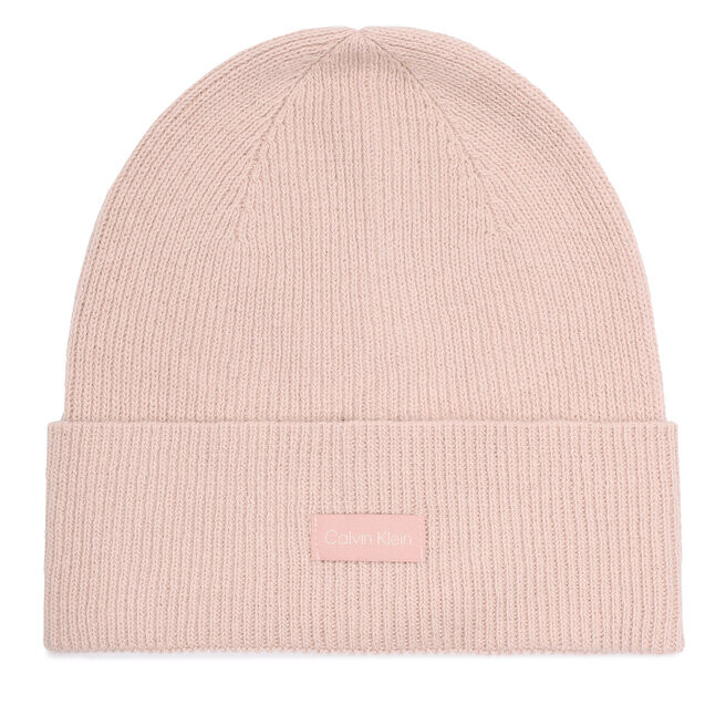 

Шапка Calvin Klein EssentialKnit Beanie, серый