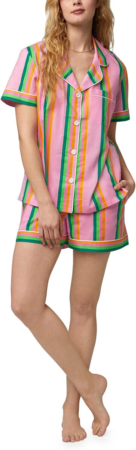 

Короткий комплект с короткими рукавами Bedhead PJs, цвет Stripe