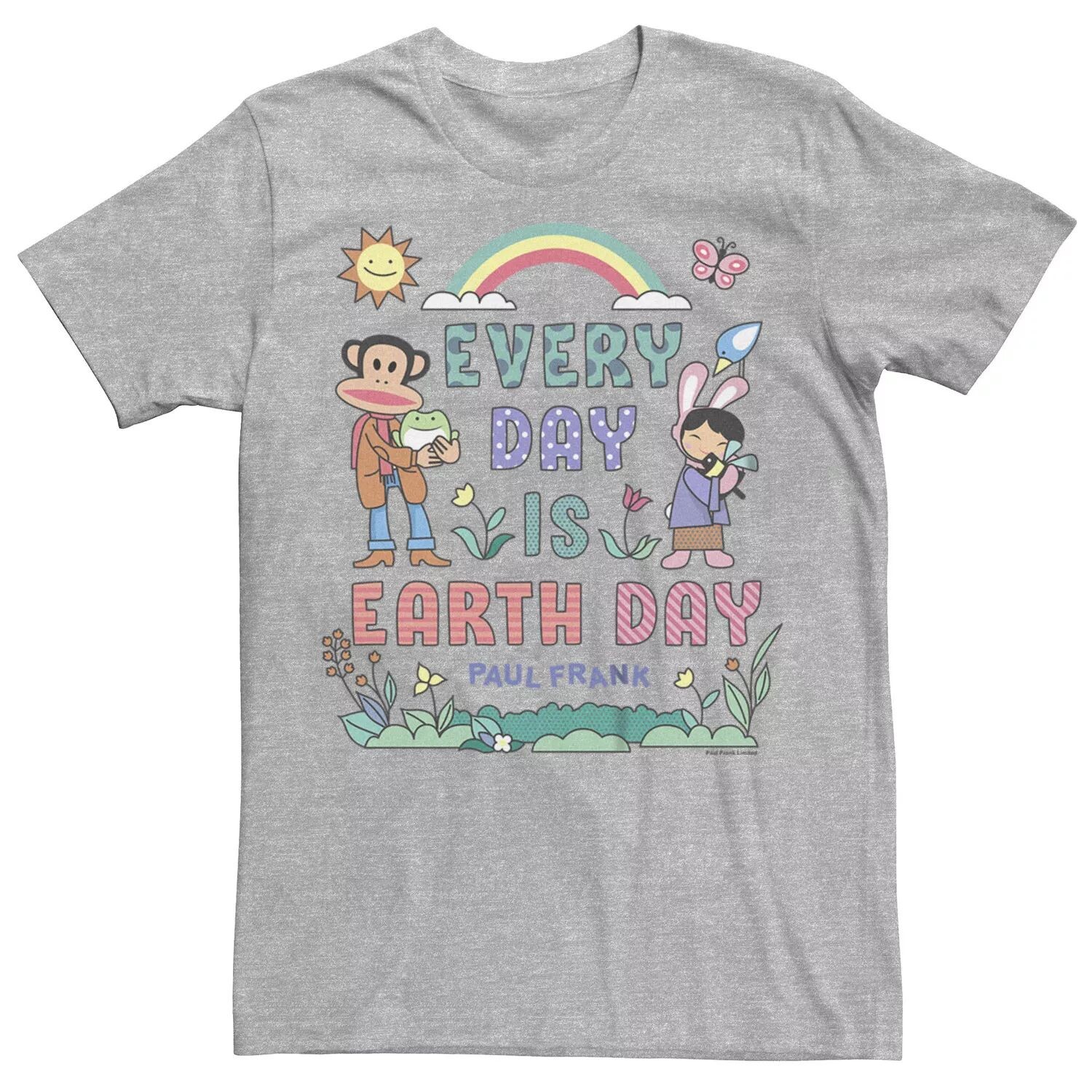 

Футболка с рисунком бойфренда Paul Frank Every Day Is Earth Day для юниоров Licensed Character
