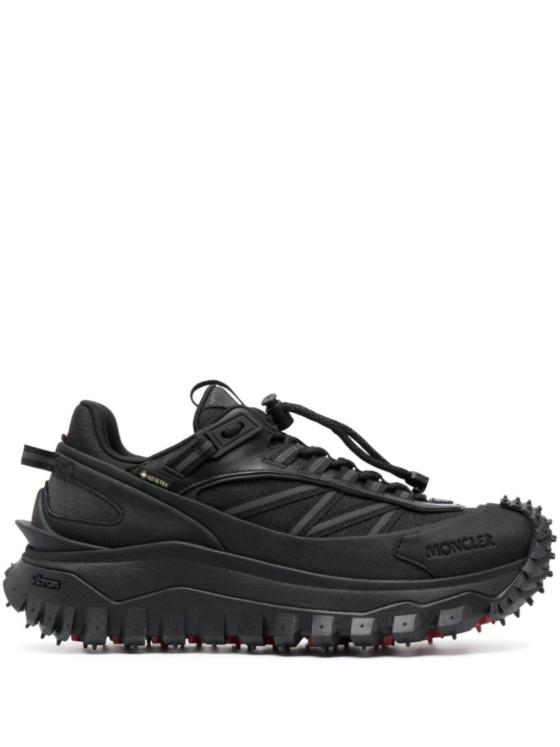 

Moncler кроссовки Trailgrip со вставками, черный