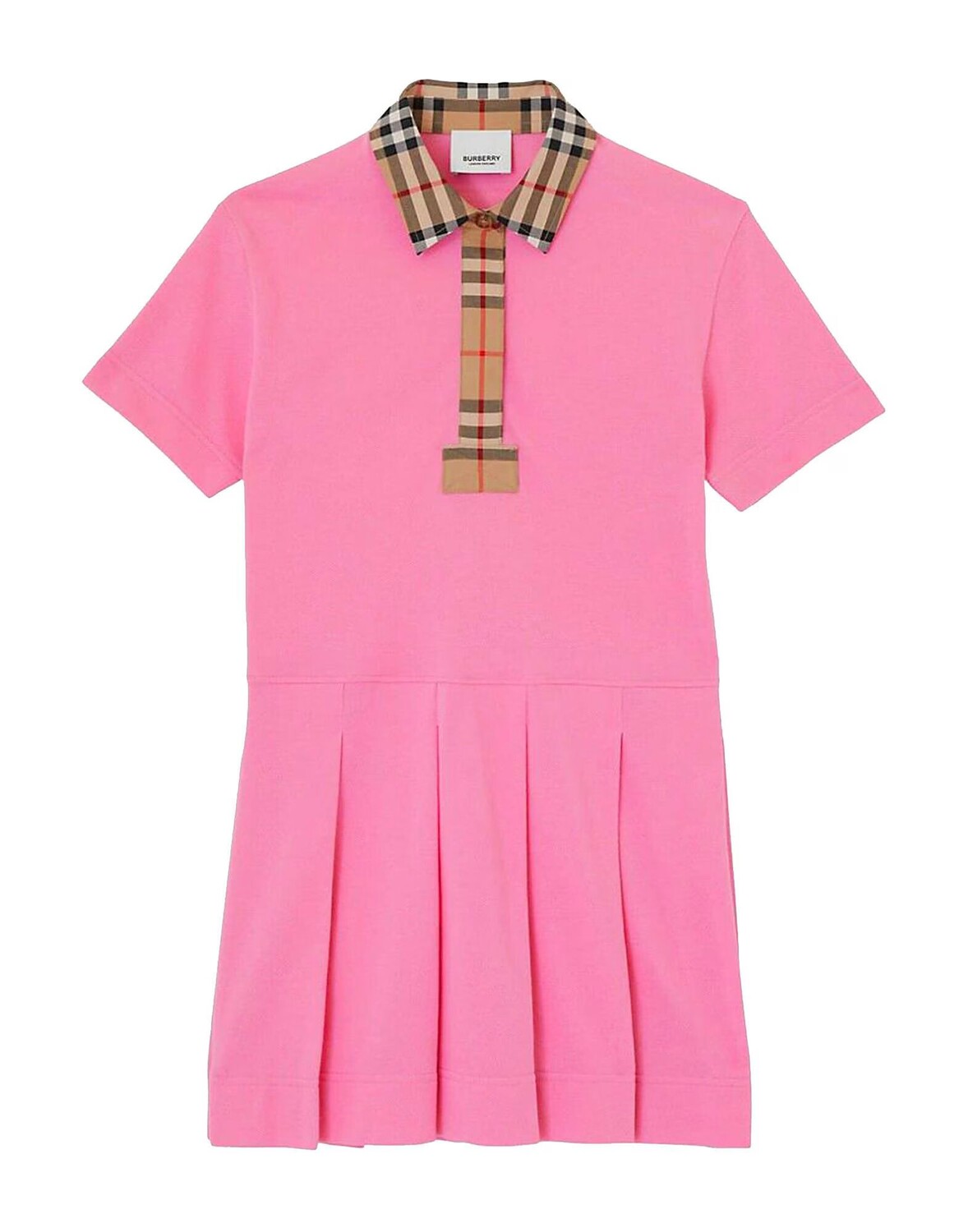 

Платье Burberry, розовый
