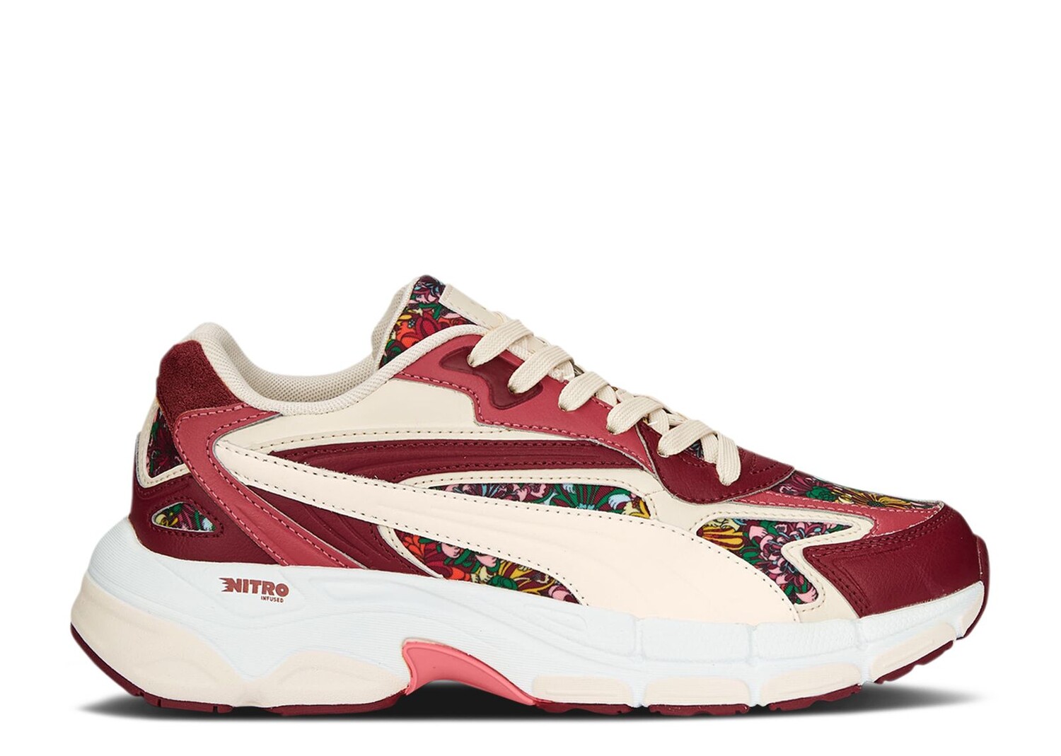 Кроссовки Puma Liberty Of London X Wmns Teveris Nitro 'Floral', красный