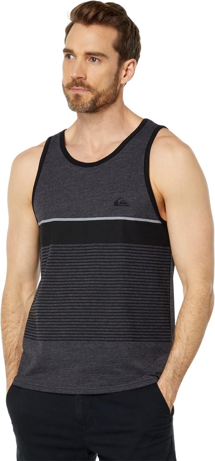 

Майка Tijuana Stripe Tank Quiksilver, цвет Charcoal Heather