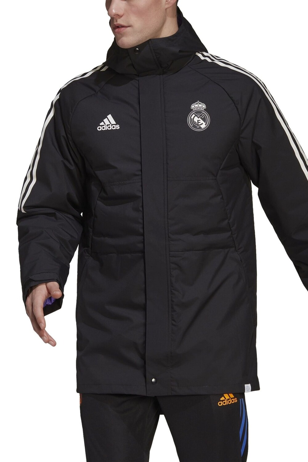 

Куртка-парка Real Madrid Training Stadium adidas, черный