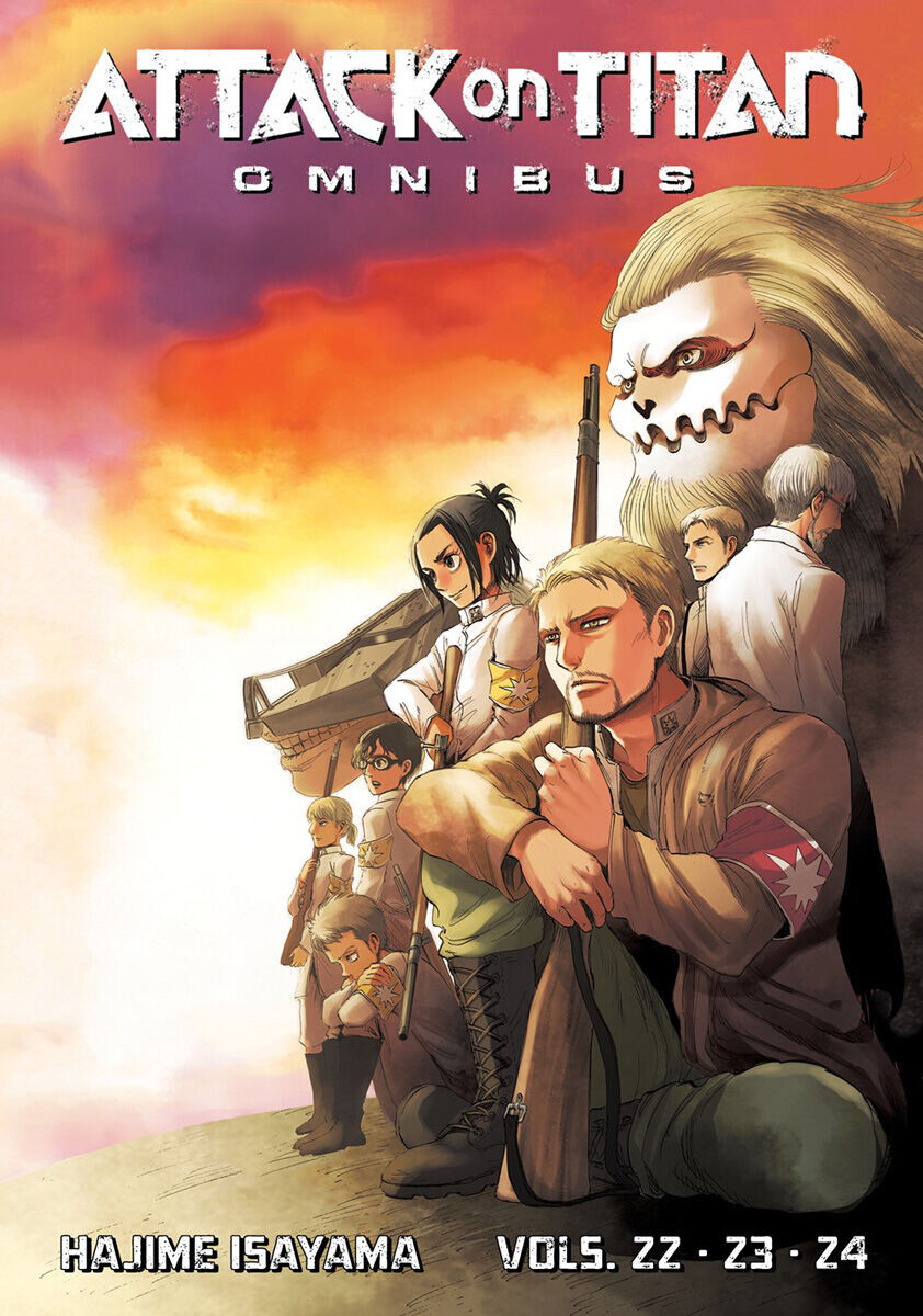 

Манга Attack on Titan Manga Omnibus Volume 8