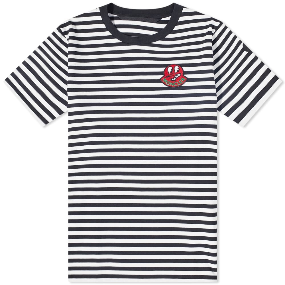 

Moncler футболка в полоску