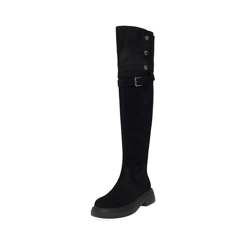 

Сапоги женские Amazing Cure, цвет Black Fleece-lined