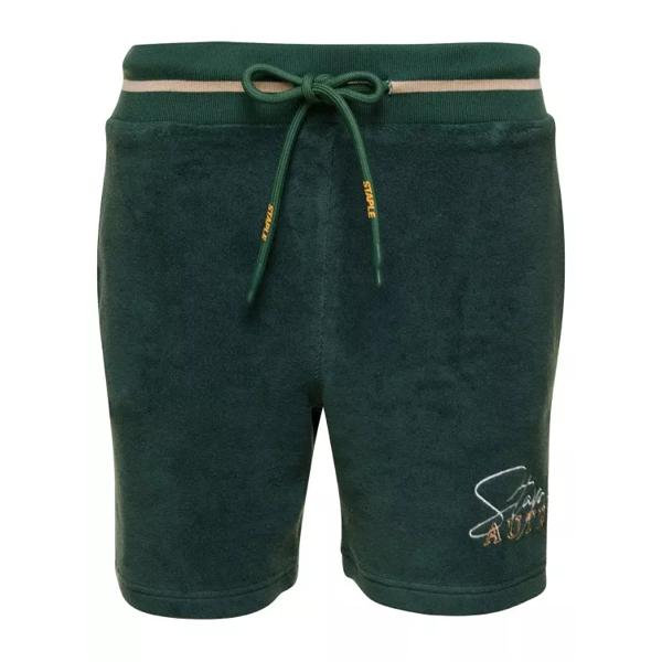 Шорты bermuda shorts with drawstring and staple x Autry International, зеленый
