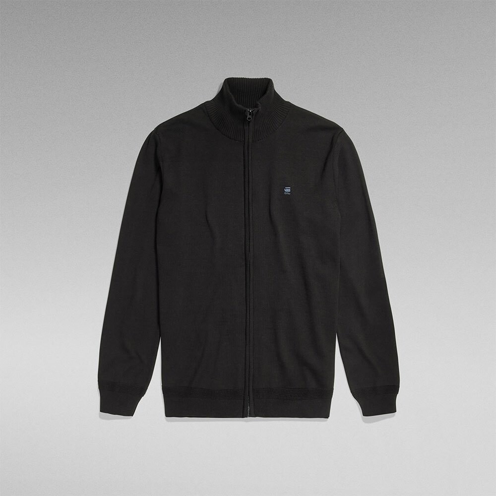 

Свитер G-Star Core Through Full Zip, черный