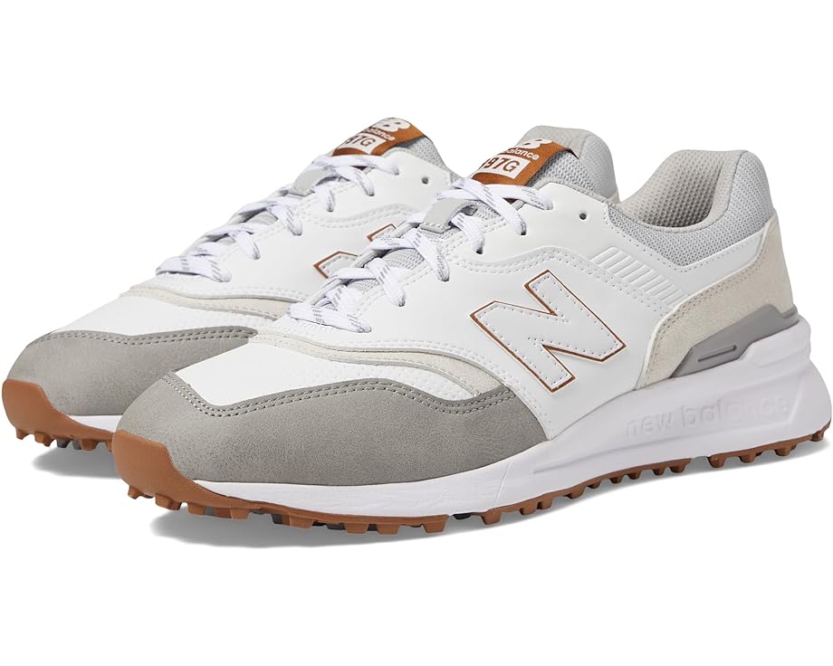 Кроссовки New Balance Golf 997 SL Golf Shoes, белый new high quality women professional golf shoes waterproof spikes golf men sneakers golf trainers big size couple shoes