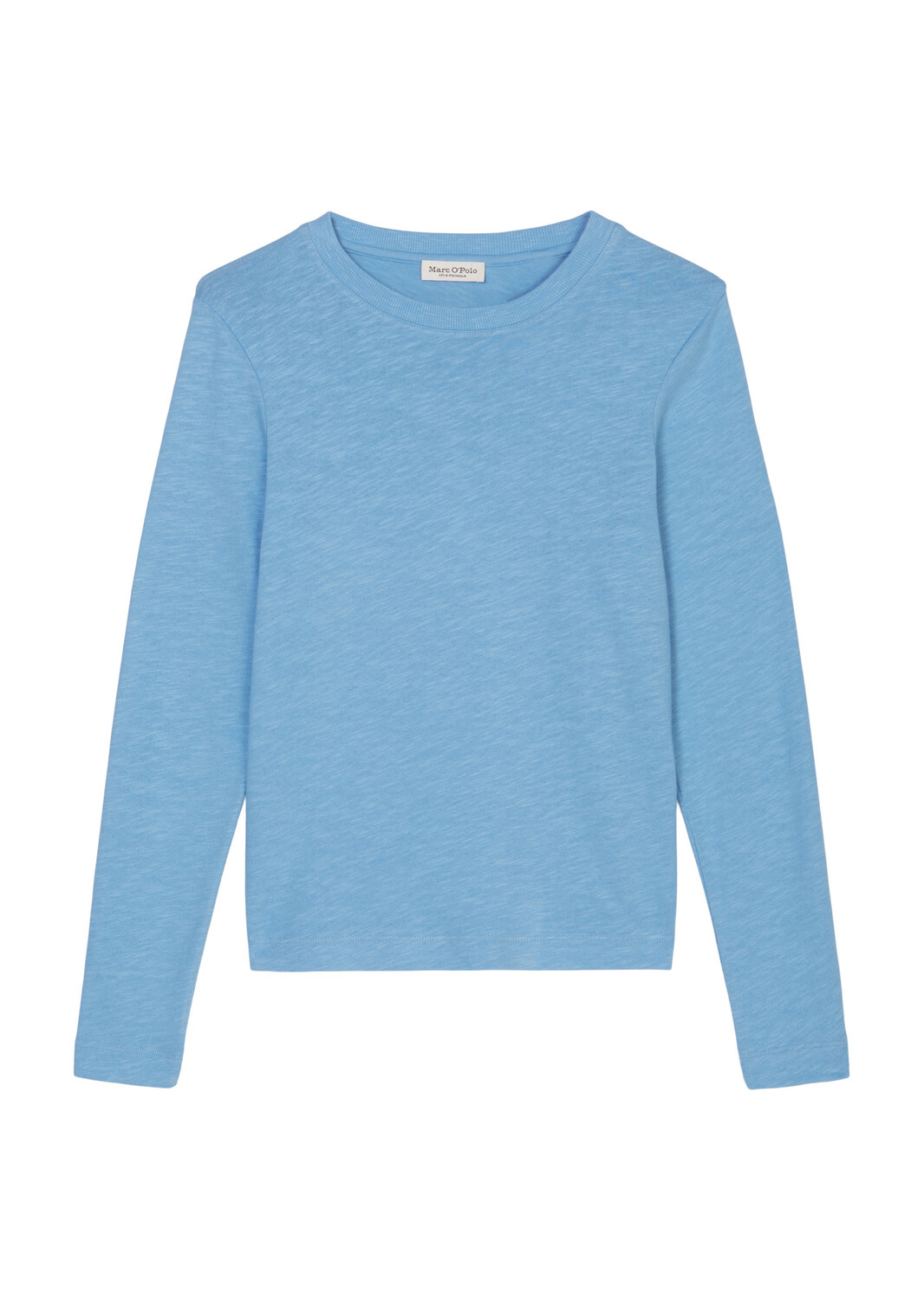 

Лонгслив Marc O'Polo Heavy Slub Jersey regular, цвет summery sky