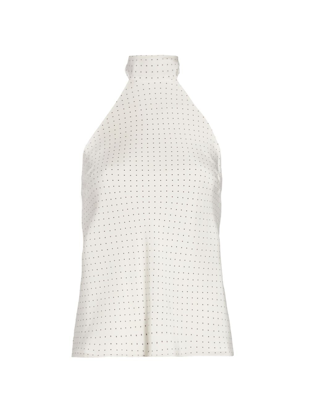 

Топ Loren Micro Dot Halston, черный
