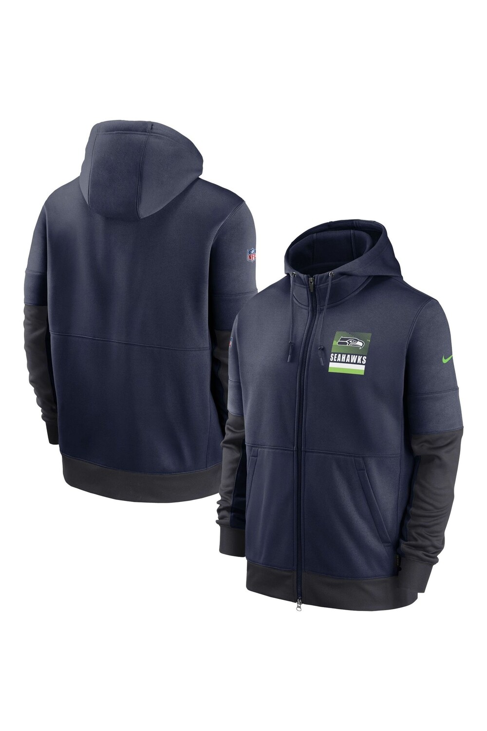 

Толстовка Nike на молнии Fanatics Seattle Seahawks Nike, синий