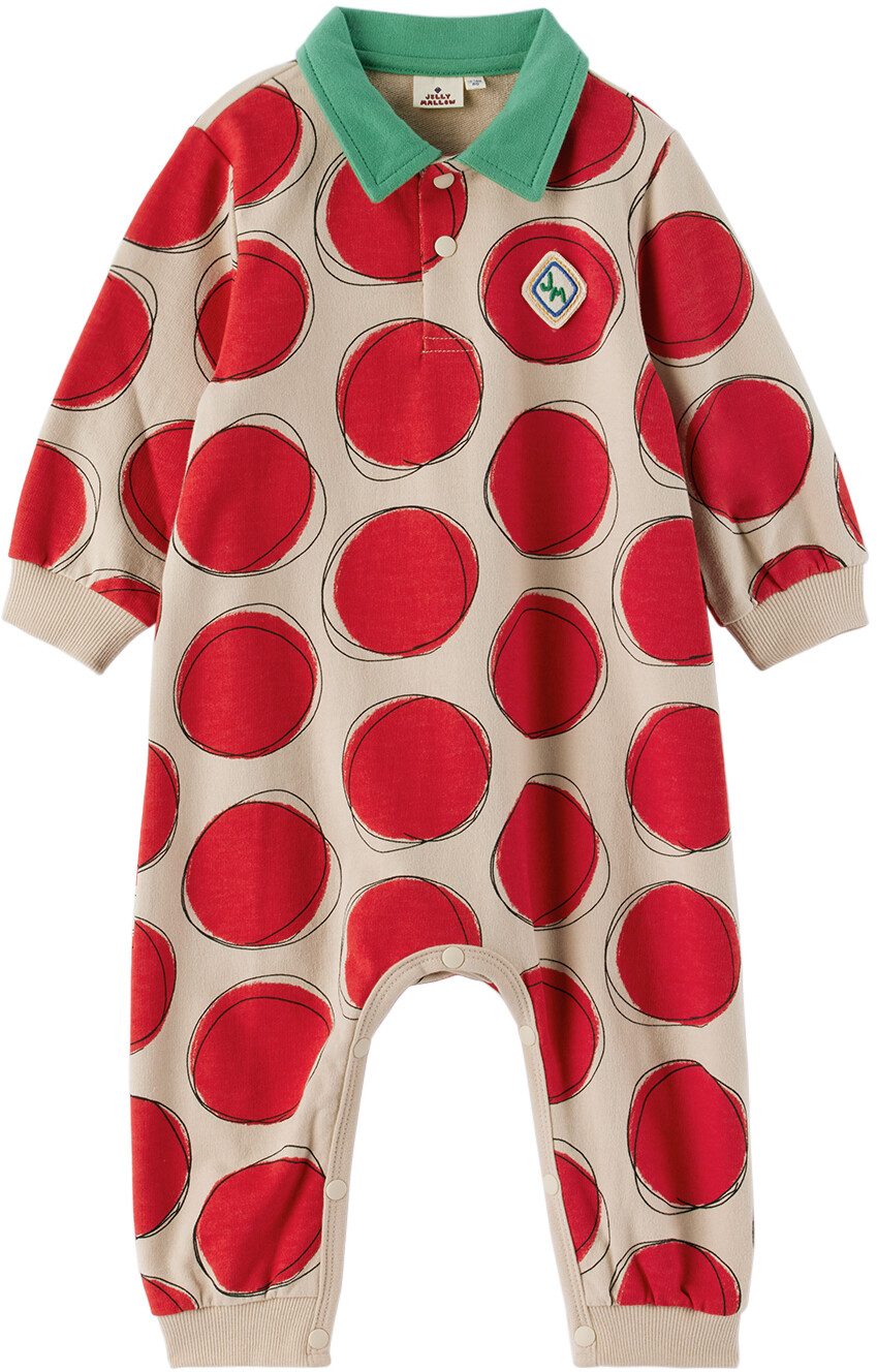 

Комбинезон Baby Red Dot Красный Jellymallow