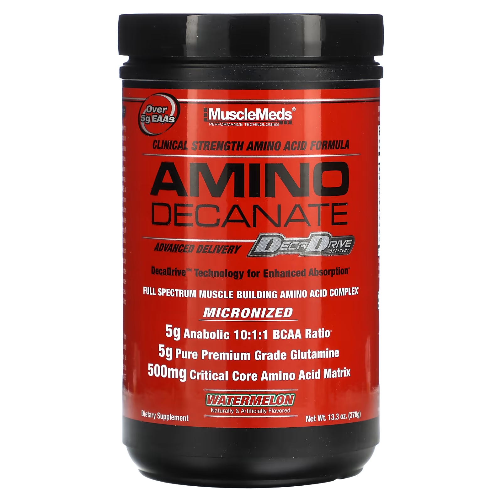 аминокислотный комплекс fuelup amino up 600 mg 240 порций Аминодеканат MuscleMeds, арбуз