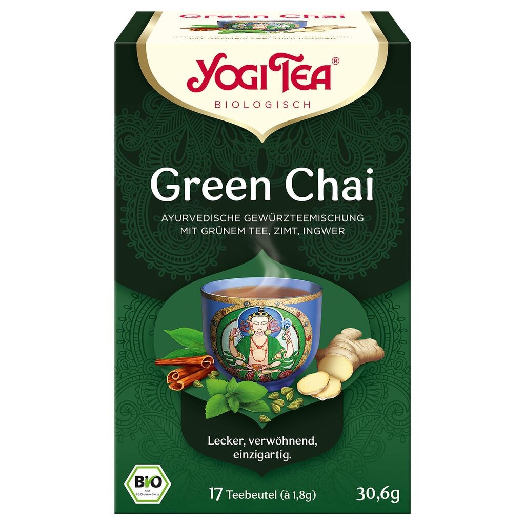 

Yogi Tea Зеленый чай 30,6 г 17 чайных пакетиков