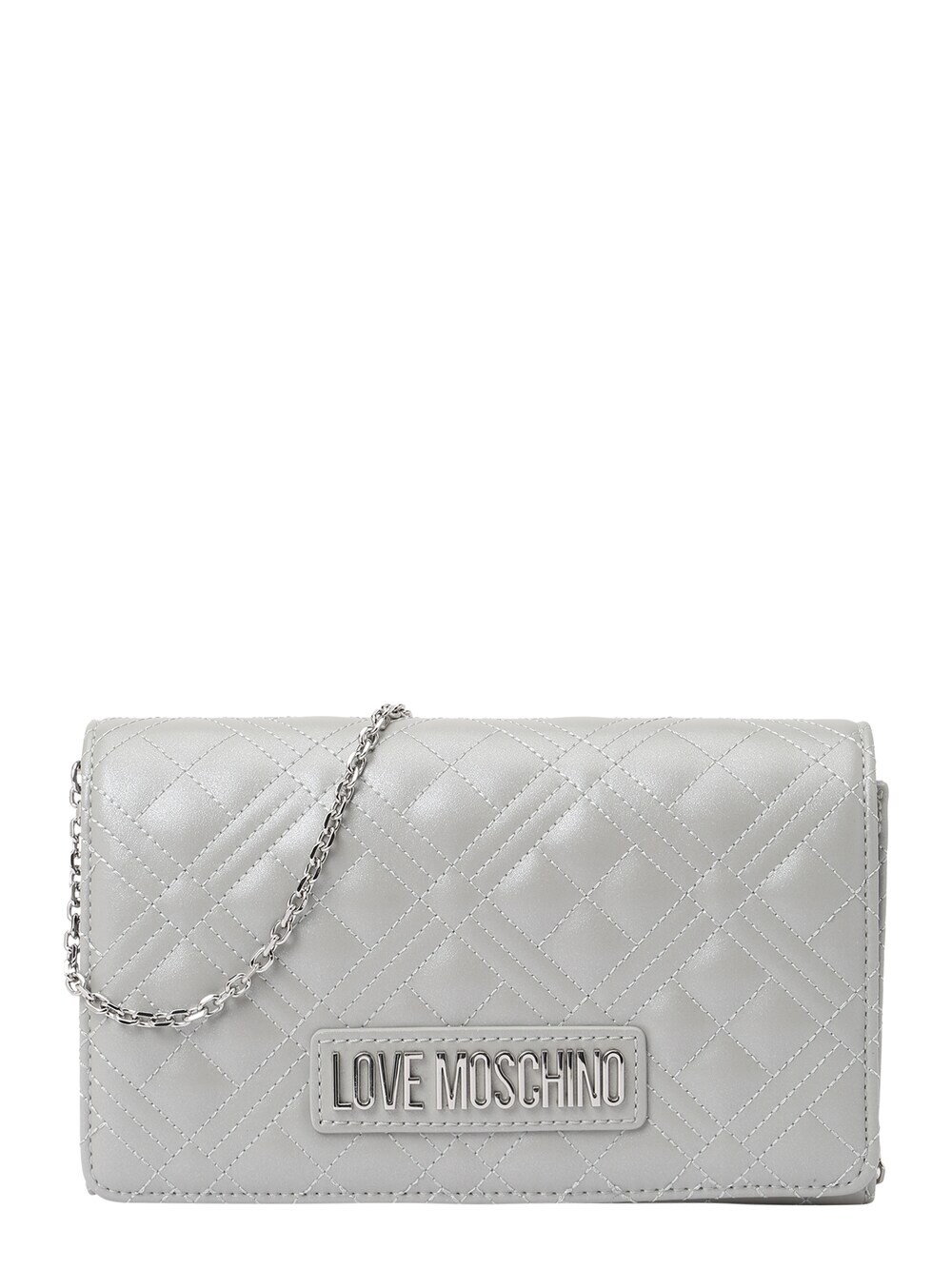 

Сумка через плечо Love Moschino, серебро