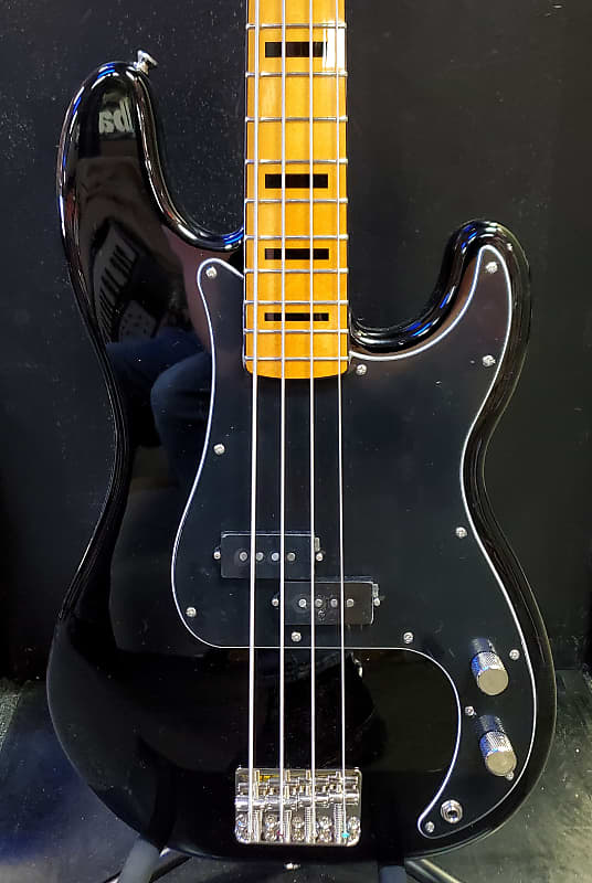 Басс гитара Fender Squier Classic Vibe '70s Precision Bass Black - FREE Set up