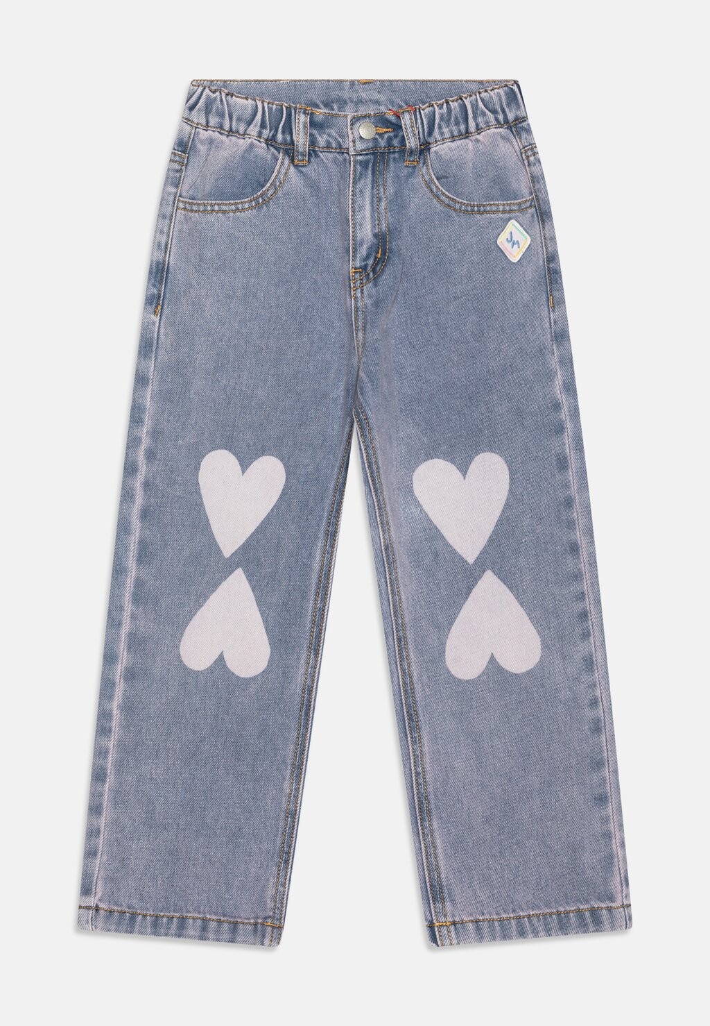 

Джинсы свободного кроя HEART PANTS Jelly Mallow, цвет pink