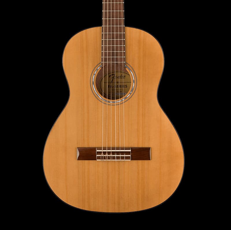 цена Акустическая гитара Fender FA-15N 3/4 Nylon Classical Guitar Natural With Gig Bag