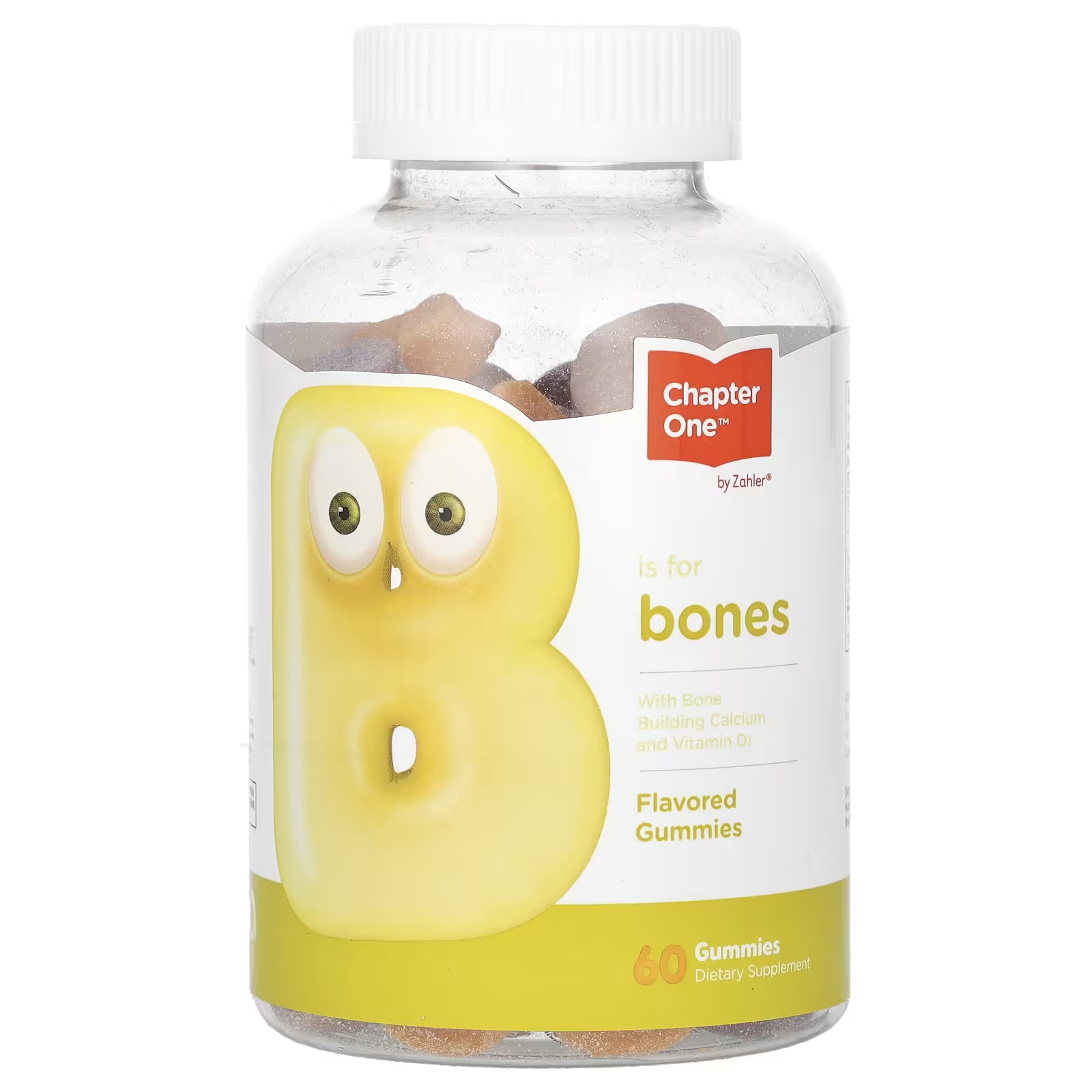 Витамин B Chapter One для костей, 60 жевательных мармеладок citracal добавка с кальцием и витамином d3 маленькие таблетки 100 капсул с покрытием