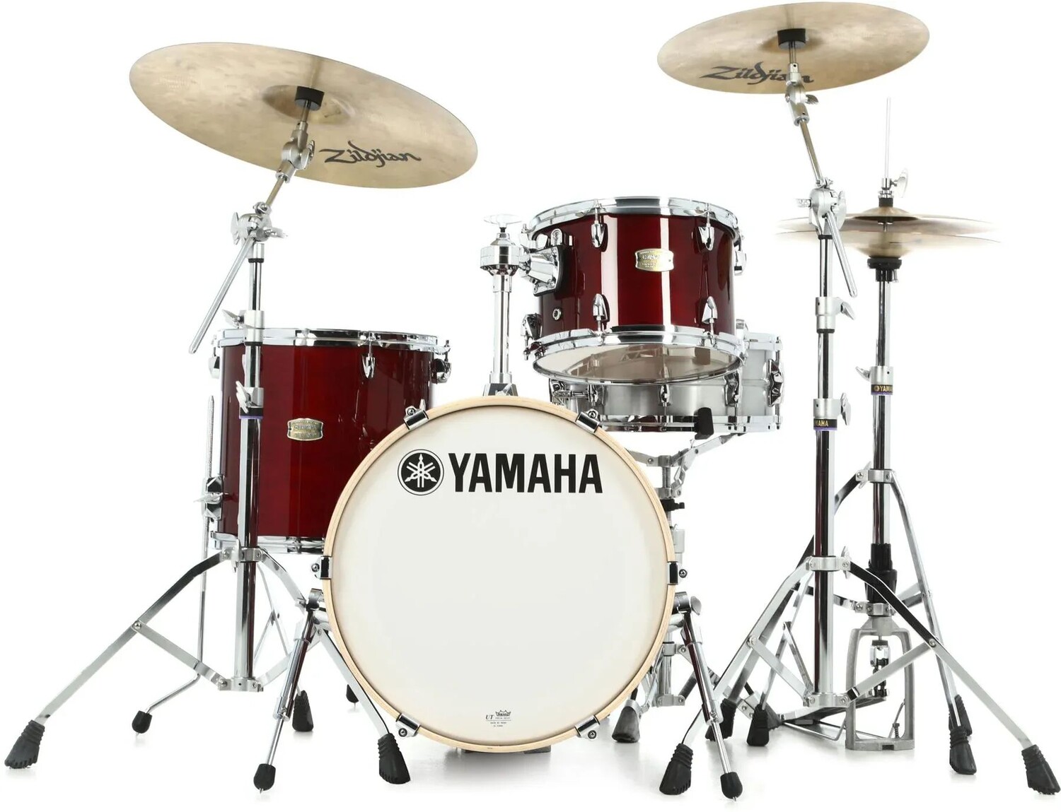 

Набор из трех предметов Yamaha Stage Custom Bebop Shell — клюквенно-красный