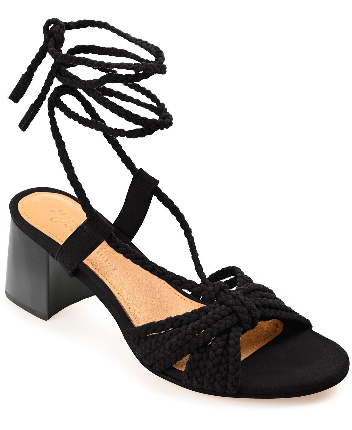 

Женские плетеные сандалии Railee Journee Signature, черный