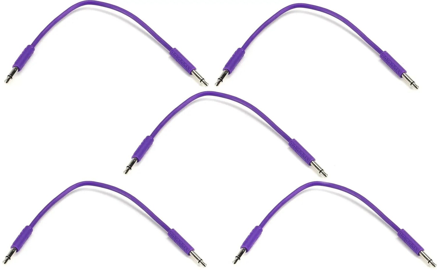 

Патч-кабель Nazca Audio Noodles Eurorack, штекер TS 3,5 мм — штекер TS 3,5 мм — 15 см, фиолетовый