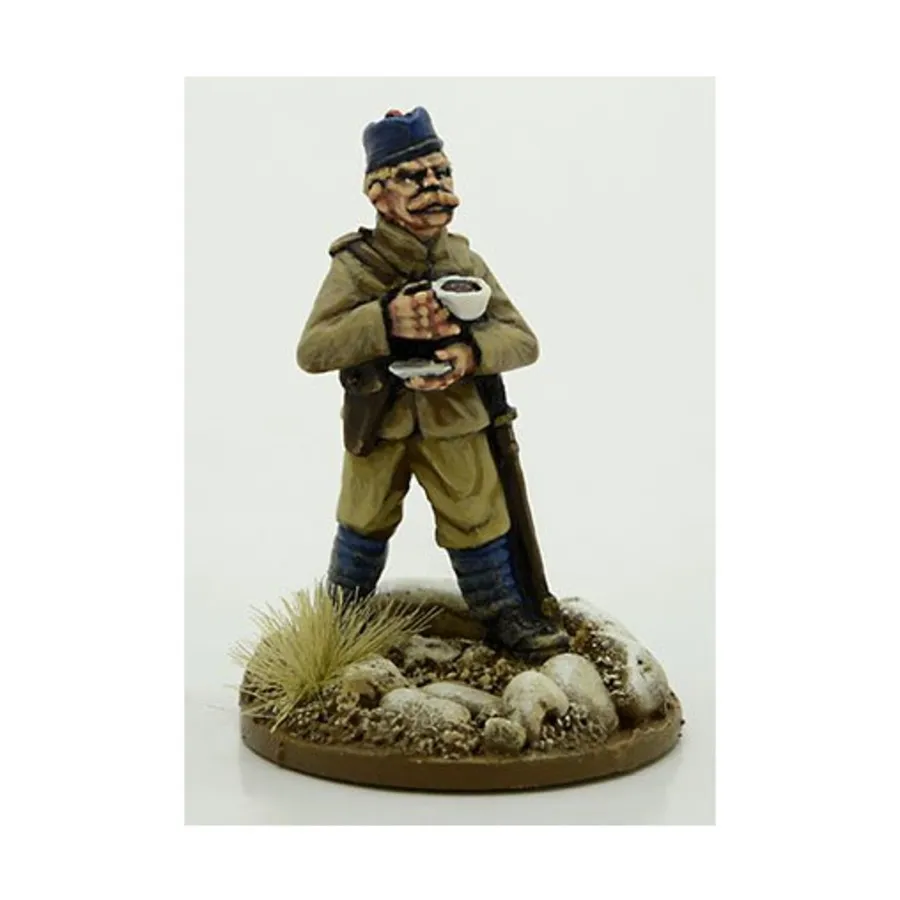

Британский офицер с чашкой чая, 2nd Afghan War (28mm)