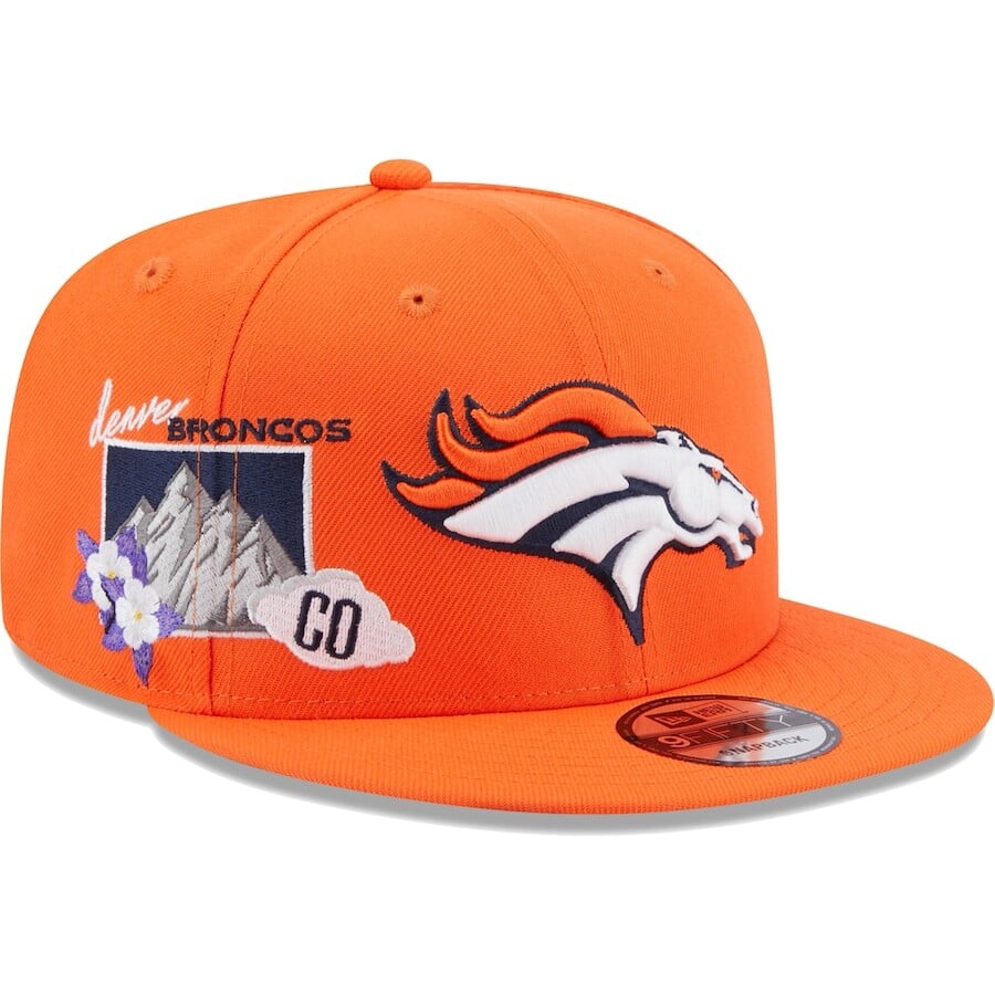 

Бейсболка New Era Denver Broncos, оранжевый