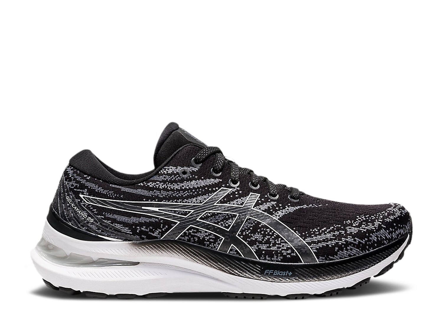 

Кроссовки ASICS Wmns Gel Kayano 29 D Wide 'Black White', черный
