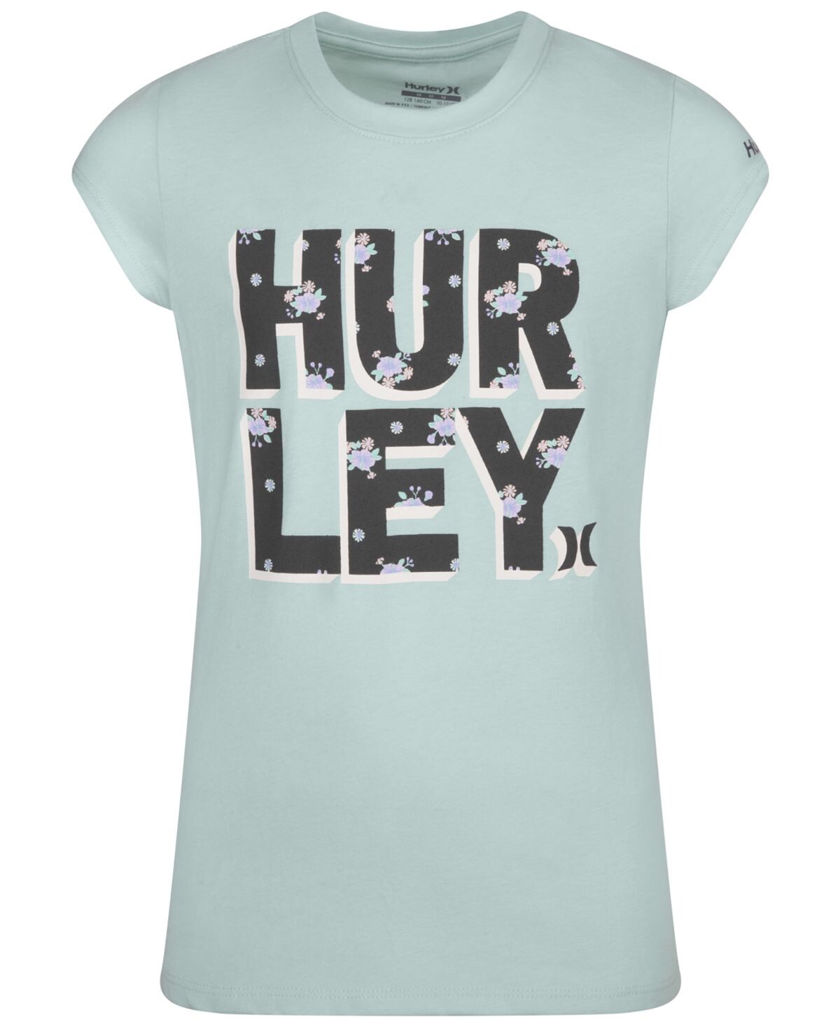 

Футболка с короткими рукавами Big Girls Stack-A-Rific Hurley