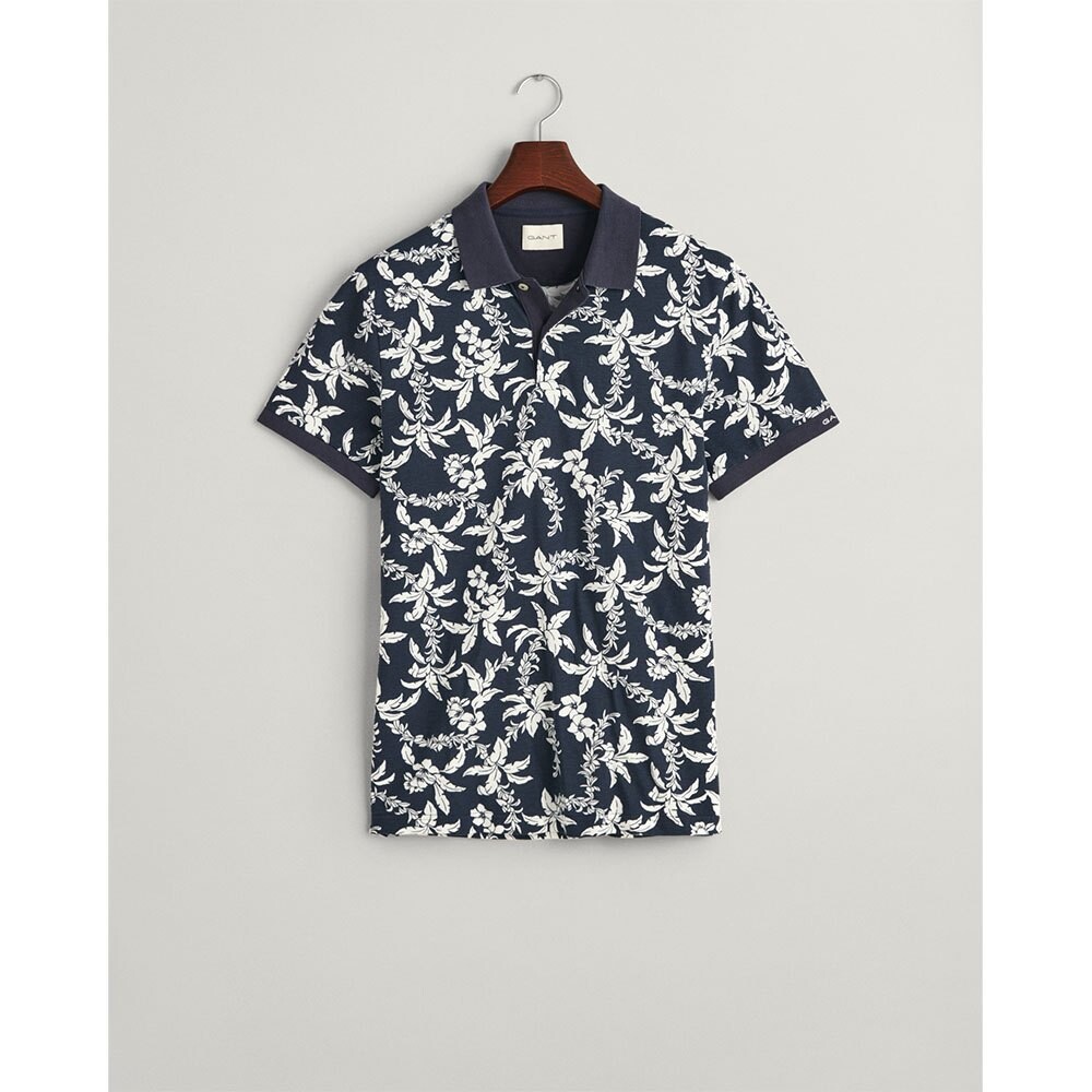 

Поло Gant Palm Lei Print, Разноцветный
