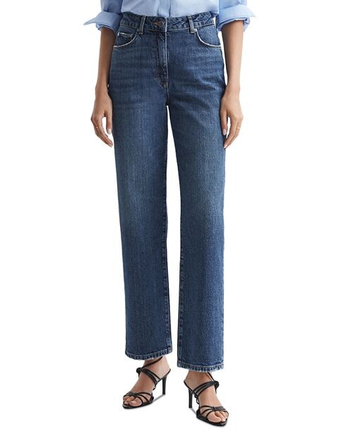 

Узкие прямые джинсы Selin в цвете Mid Blue REISS, цвет Blue