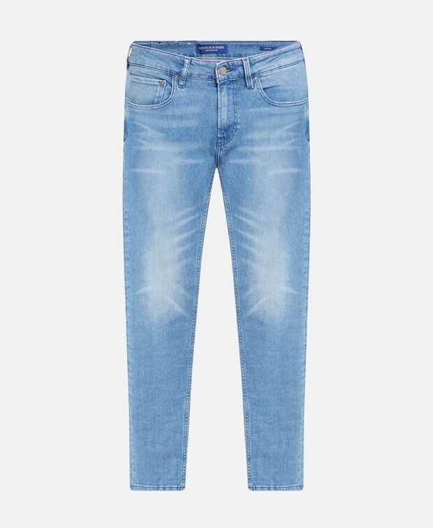 

Джинсы узкого кроя Scotch & Soda, цвет Royal Blue