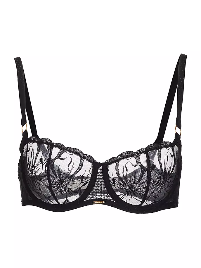 

Бюстгальтер на косточках Fleur Demi Chantelle, черный