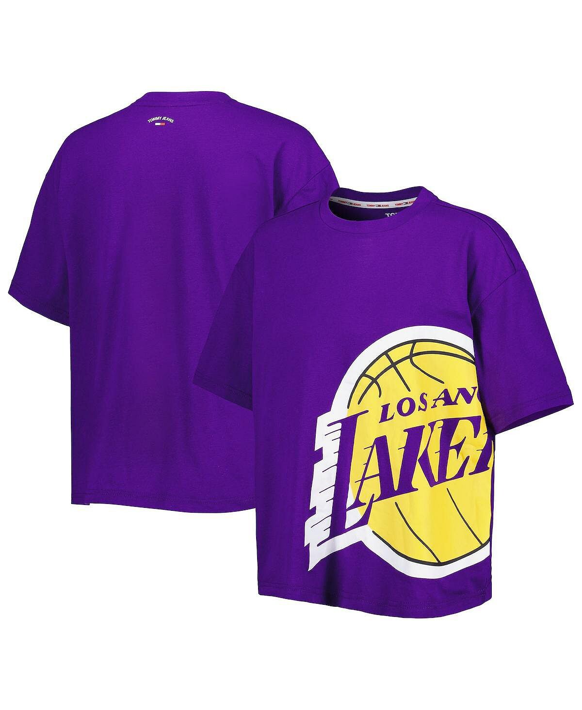 

Женская фиолетовая футболка Los Angeles Lakers Bianca Tommy Jeans, Фиолетовый
