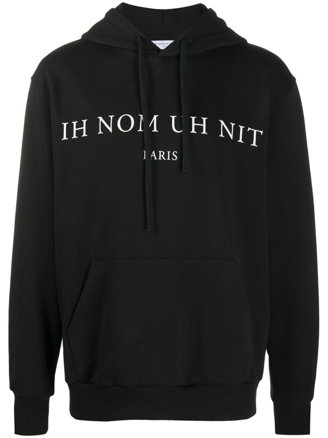 

Ih Nom Uh Nit толстовка с капюшоном и логотипом, черный