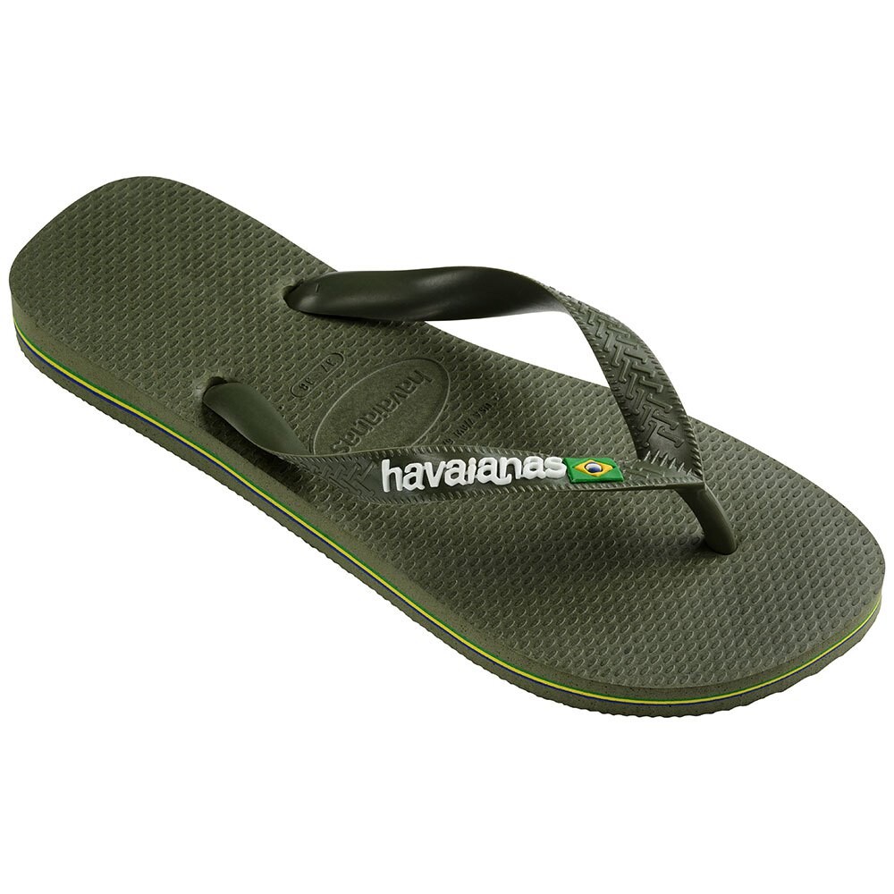 

Шлепанцы Havaianas Brasil Logo, зеленый