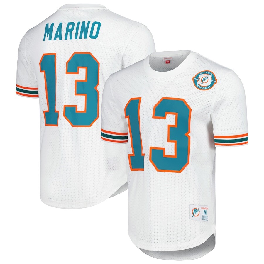 

Футболка с коротким рукавом Mitchell & Ness Miami Dolphins, белый